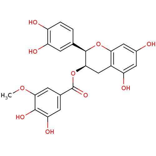 Chemical structure of BindingDB Monomer ID 50296236