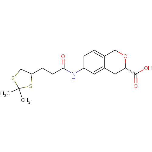 Chemical structure of BindingDB Monomer ID 50296373