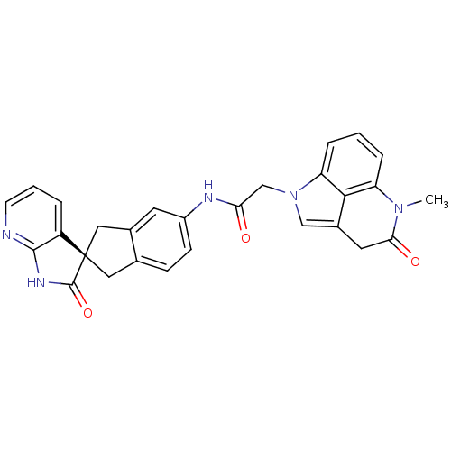 Chemical structure of BindingDB Monomer ID 50296786