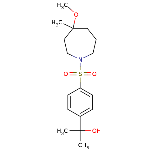 Chemical structure of BindingDB Monomer ID 50297224