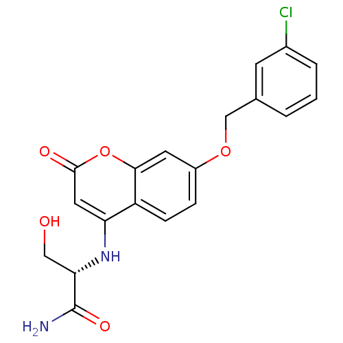Chemical structure of BindingDB Monomer ID 50299420