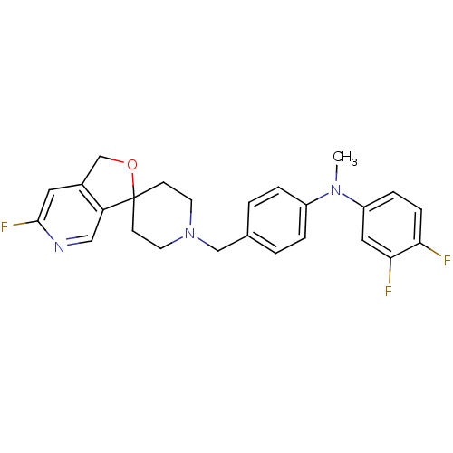 Chemical structure of BindingDB Monomer ID 50301698