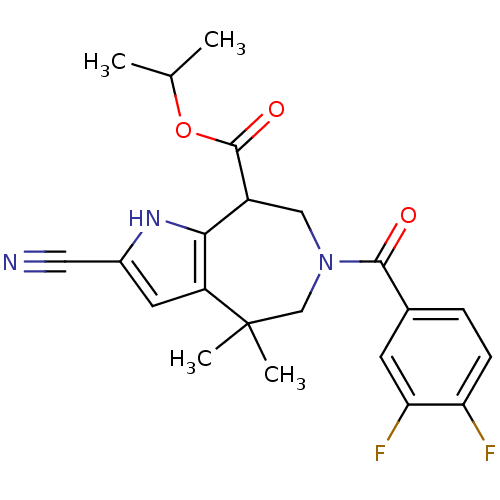 Chemical structure of BindingDB Monomer ID 50301761