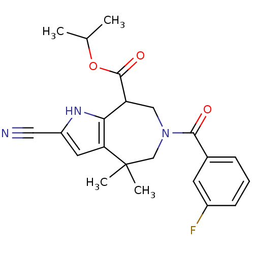 Chemical structure of BindingDB Monomer ID 50301762