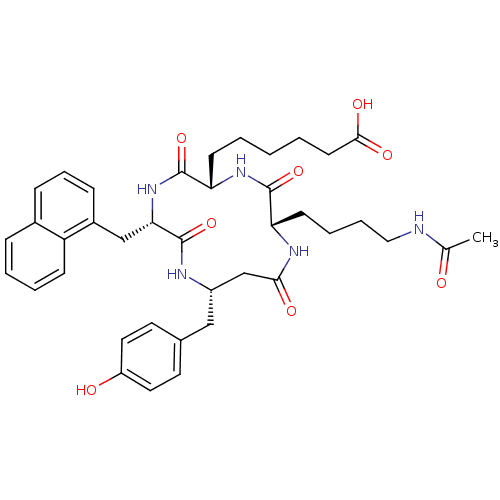 Chemical structure of BindingDB Monomer ID 50302069