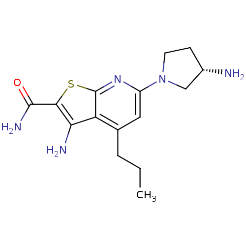 Chemical structure of BindingDB Monomer ID 50302171