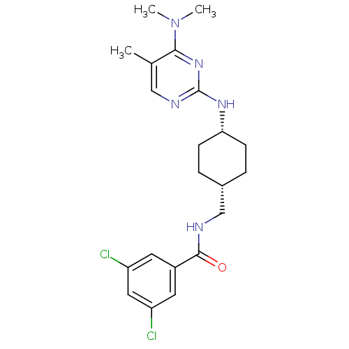 Chemical structure of BindingDB Monomer ID 50302569