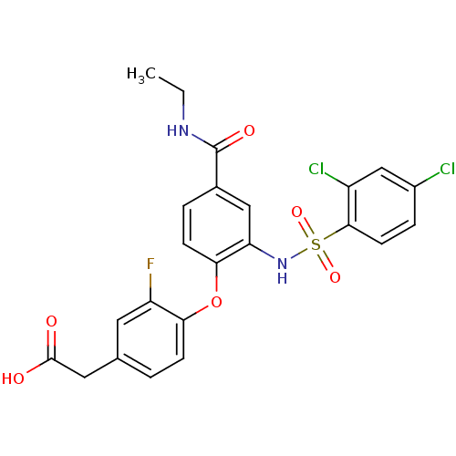 Chemical structure of BindingDB Monomer ID 50302822