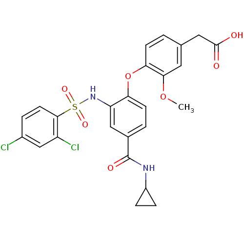 Chemical structure of BindingDB Monomer ID 50302832
