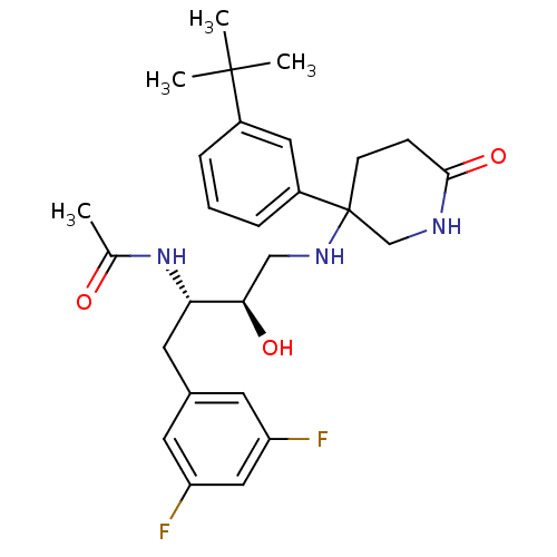 Chemical structure of BindingDB Monomer ID 50302849