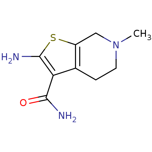 Chemical structure of BindingDB Monomer ID 50304473
