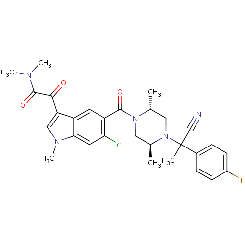 Chemical structure of BindingDB Monomer ID 50306496