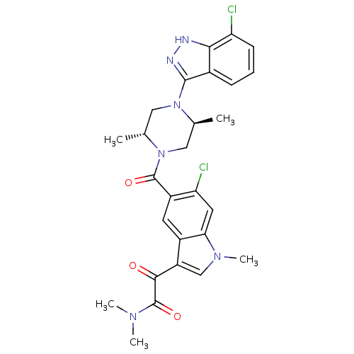 Chemical structure of BindingDB Monomer ID 50306497