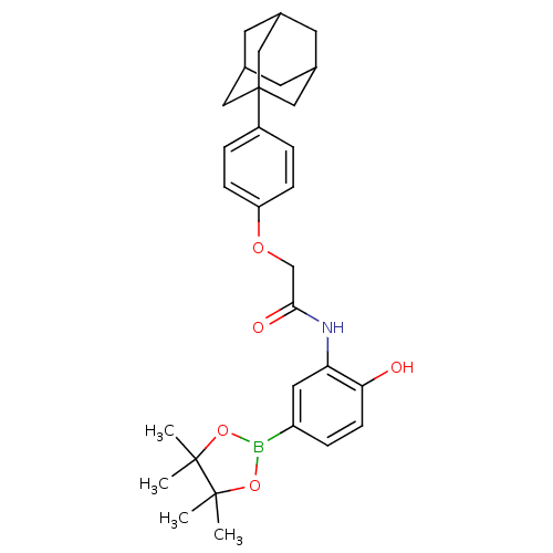 Chemical structure of BindingDB Monomer ID 50306574