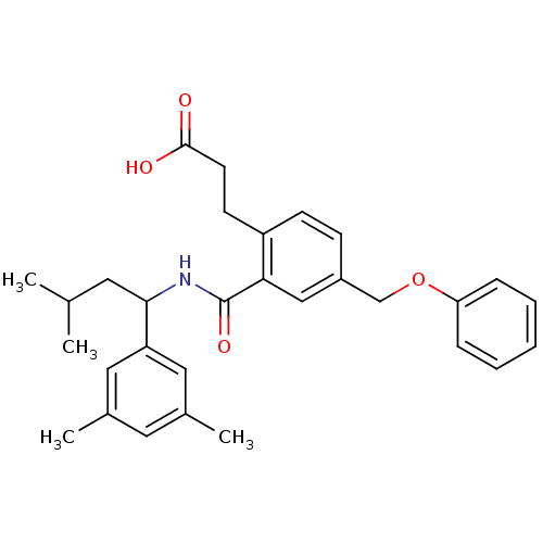 Chemical structure of BindingDB Monomer ID 50307404