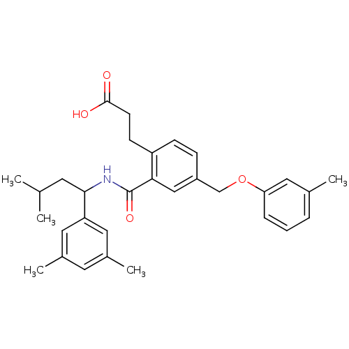 Chemical structure of BindingDB Monomer ID 50307441