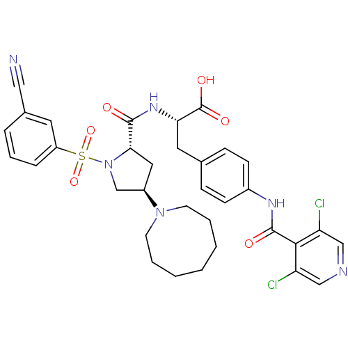Chemical structure of BindingDB Monomer ID 50309089