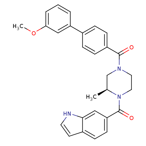 Chemical structure of BindingDB Monomer ID 50312771