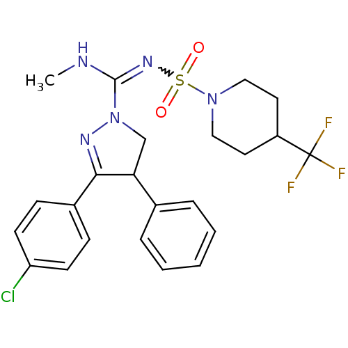 Chemical structure of BindingDB Monomer ID 50312832
