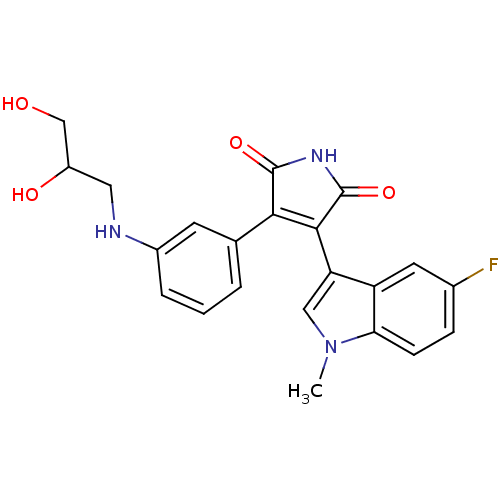 Chemical structure of BindingDB Monomer ID 50312990