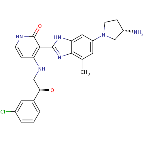 Chemical structure of BindingDB Monomer ID 50313561