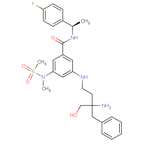 Chemical structure of BindingDB Monomer ID 50313907