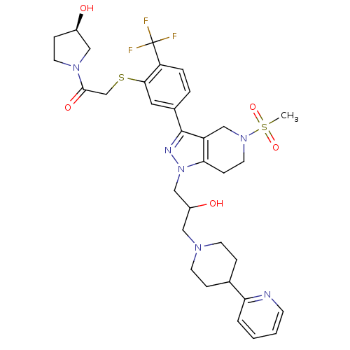 Chemical structure of BindingDB Monomer ID 50314239
