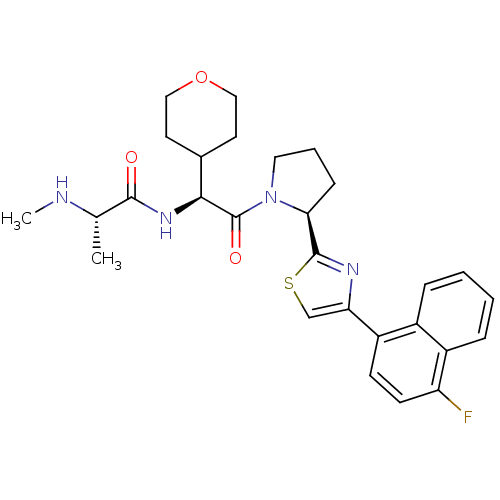 Chemical structure of BindingDB Monomer ID 50314451