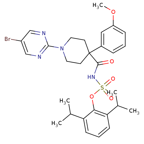 Chemical structure of BindingDB Monomer ID 50316156
