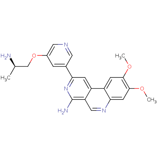 Chemical structure of BindingDB Monomer ID 50316344