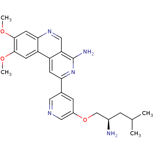 Chemical structure of BindingDB Monomer ID 50316348