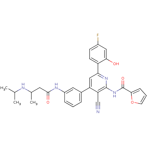 Chemical structure of BindingDB Monomer ID 50322319