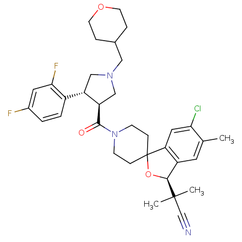 Chemical structure of BindingDB Monomer ID 50323442