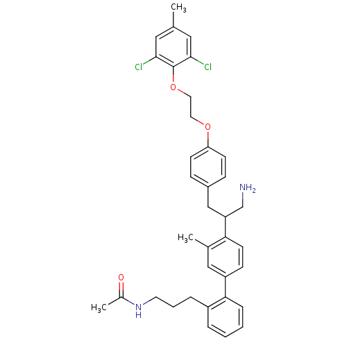 Chemical structure of BindingDB Monomer ID 50327296