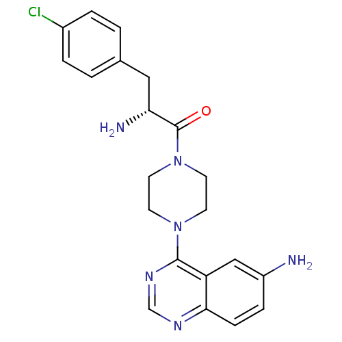 Chemical structure of BindingDB Monomer ID 50327765