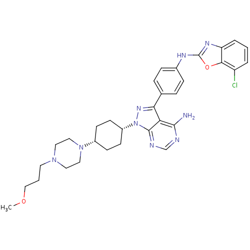 Chemical structure of BindingDB Monomer ID 50327956