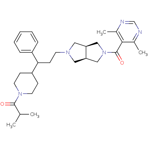 Chemical structure of BindingDB Monomer ID 50329236