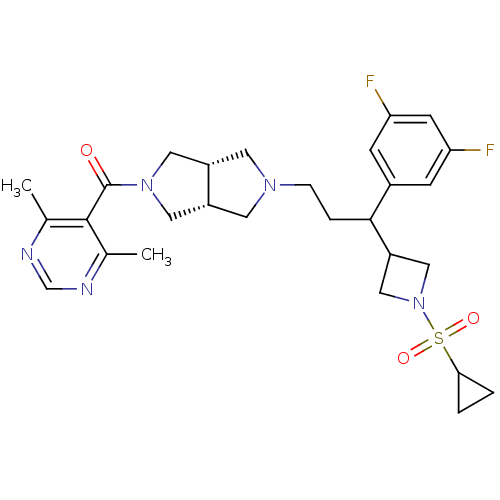 Chemical structure of BindingDB Monomer ID 50329244