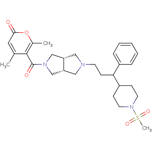 Chemical structure of BindingDB Monomer ID 50329255