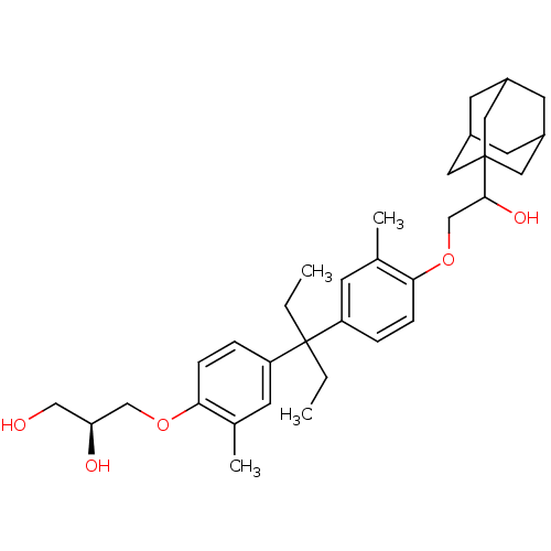 Chemical structure of BindingDB Monomer ID 50329719