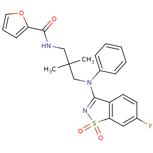 Chemical structure of BindingDB Monomer ID 50331468