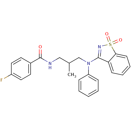 Chemical structure of BindingDB Monomer ID 50331482
