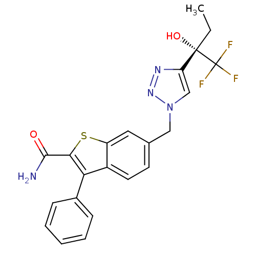 Chemical structure of BindingDB Monomer ID 50331801