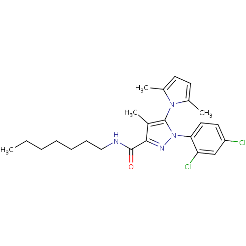 Chemical structure of BindingDB Monomer ID 50332883