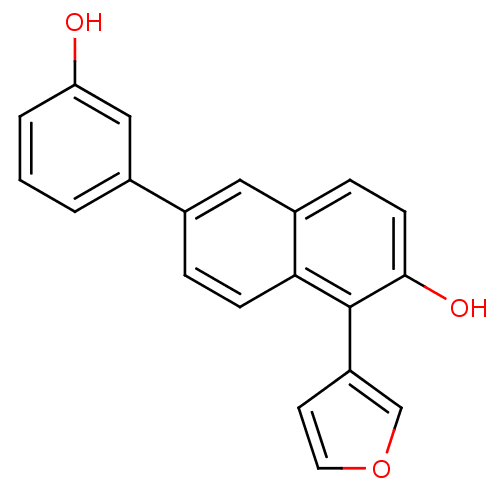 Chemical structure of BindingDB Monomer ID 50335821