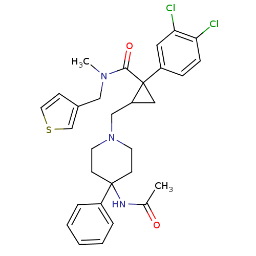 Chemical structure of BindingDB Monomer ID 50337445