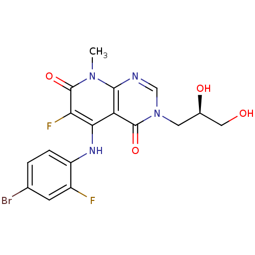 Chemical structure of BindingDB Monomer ID 50337927