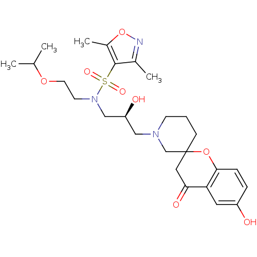 Chemical structure of BindingDB Monomer ID 50339830