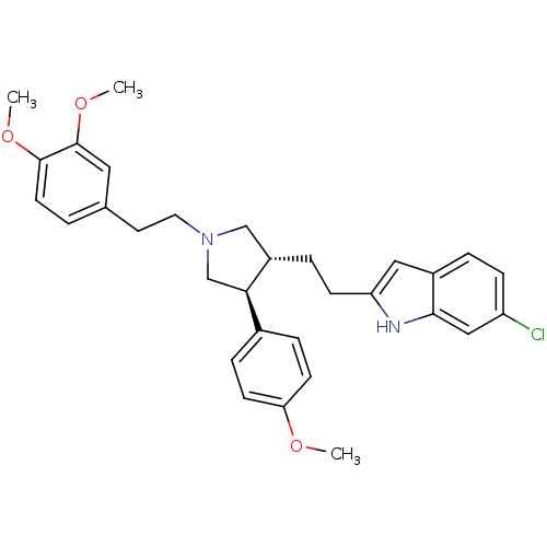 Chemical structure of BindingDB Monomer ID 50340198