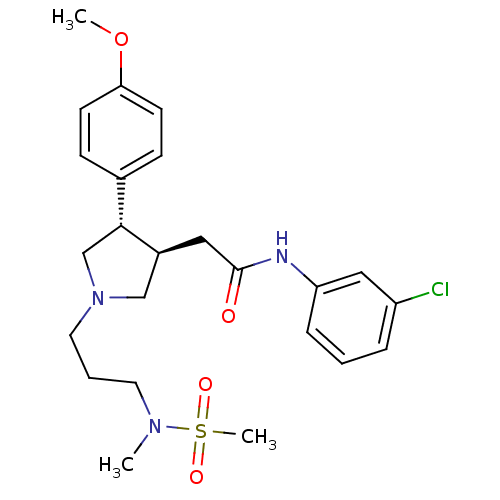 Chemical structure of BindingDB Monomer ID 50340203